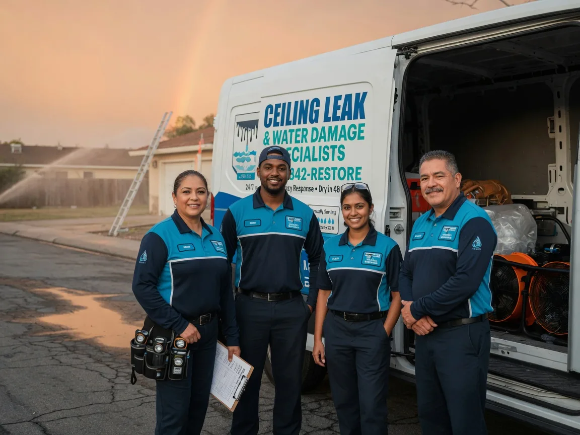 Ceiling Leak Cleanup company in North San Juan, CA