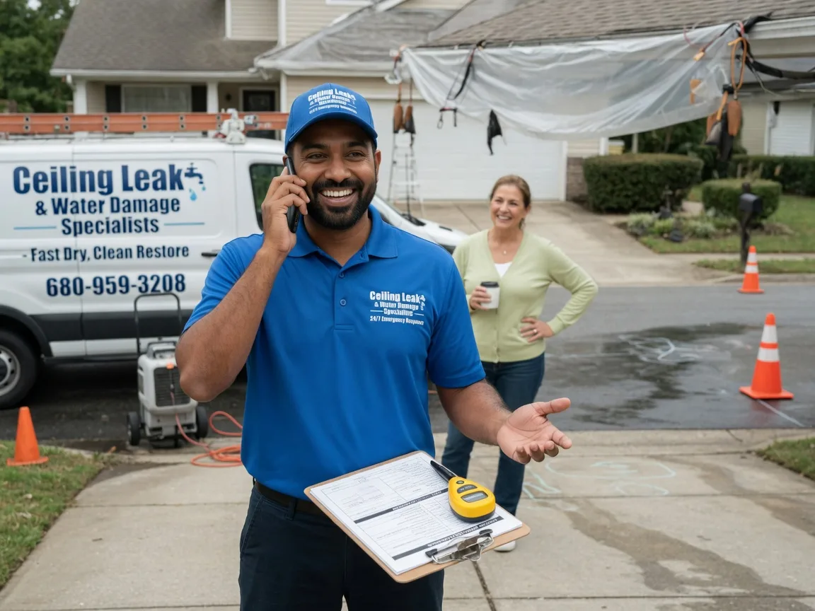 Ceiling Leak Cleanup North San Juan, CA FAQs